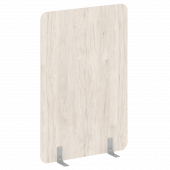 R-line Перегородки на металлических опорах на фетровых подпятниках DP.F-120-180 Денвер светлый/Серый металл 1200*18*1800