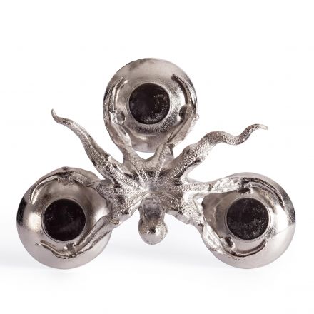 Монетница Secret De Maison OCTOPUS3 ( mod. 9613 ) алюминиевый сплав, 35x26,5x9 см, никель/nickel