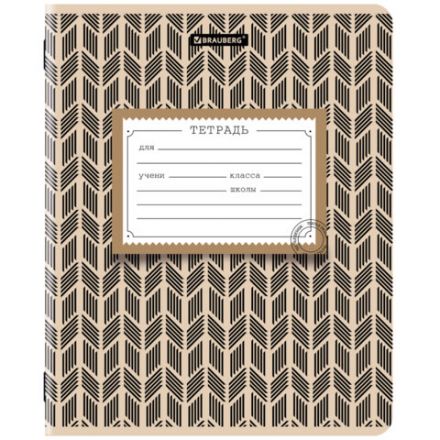 Тетрадь 12 л. BRAUBERG линия, обложка картон, TEXTURE, 107279
