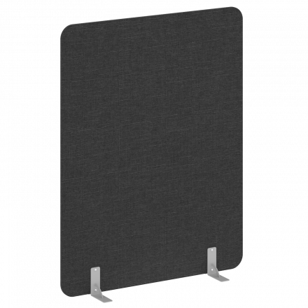 R-line soft Перегородки на металлических опорах на фетровых подпятниках AP.F-140-180 Romeo 12/Серый металл 1400*18*1800