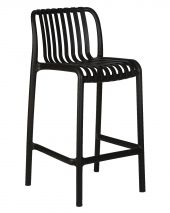 Стул полубарный DOBRIN CHLOE, черный (B-03) Стул полубарный DOBRIN CHLOE, черный (B-03)