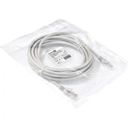 Патч-корд LSZH ExeGate UTP-RJ45-RJ45-5e-7M-LSZH-GY, UTP, cat.5e, 7м, серый