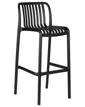 Стул барный DOBRIN CHLOE BAR, черный (B-03) Стул барный DOBRIN CHLOE BAR, черный (B-03)