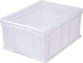 Ящик 400х300х180 мороз. сплошной, с внешней ручкой натуральный Ящик 400х300х180 мороз. сплошной, с внешней ручкой натуральный