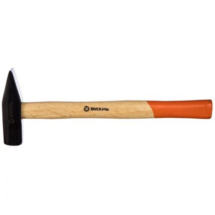 Молоток 800гр. Квадратный боек, деревянная ручка Вихрь 73/6/8/4