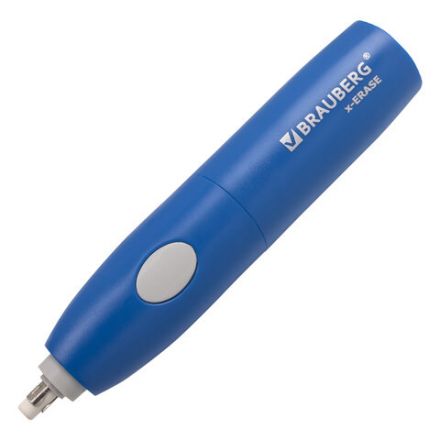 Ластик электрический BRAUBERG "X-ERASE", питание от 2 батареек ААА, + 16 сменных ластиков, 229608 Ластик электрический BRAUBERG "X-ERASE", питание от 2 батареек ААА, + 16 сменных ластиков, 229608