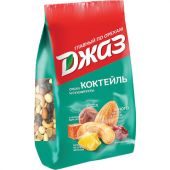 Орехи и сухофрукты ДЖАЗ "Коктейль", фундук, кешью, миндаль, папайя, ананас, изюм, 300 г, 76