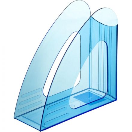 Лоток вертикальный Attache 90мм Bright Colours прозрачный голубой Лоток вертикальный Attache 90мм Bright Colours прозрачный голубой