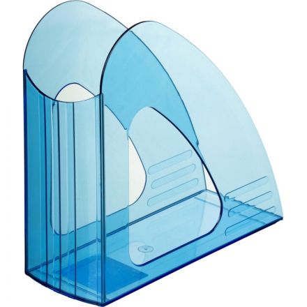 Лоток вертикальный Attache 90мм Bright Colours прозрачный голубой Лоток вертикальный Attache 90мм Bright Colours прозрачный голубой