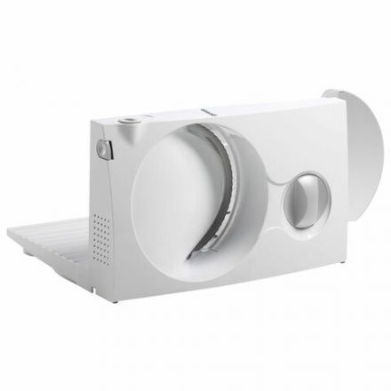 Ломтерезка GORENJE R401W, диаметр ножа 17 см, 100 Вт, диаметр ломтиков 0-17 мм, белый