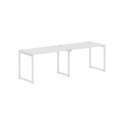 Стол 2-х местный XQWST 2470 Белый/Белый 2406х700х750 Стол 2-х местный XQWST 2470 Белый/Белый 2406х700х750