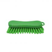 Щетка ручная скраб, типа 'страйт' FBK 210х70мм жесткая зеленая 15063-5