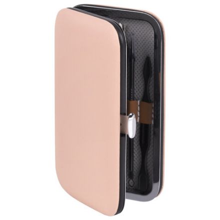 Универсальный набор для маникюра и педикюра 9 в 1 в футляре, MINI, бежевый, WBZ (ВБЗ), 609492 Универсальный набор для маникюра и педикюра 9 в 1 в футляре, MINI, бежевый, WBZ (ВБЗ), 609492