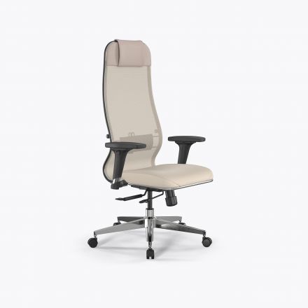 Кресло SynchroSit 10 B1-115D - X2+Extra /Um00/Wm12/D02P(M18.B22.G18.W02) Молочный