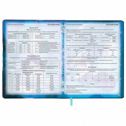 Дневник 1-11 класс 48 л., кожзам (твердая с поролоном), печать, цветной блок, BRAUBERG, "Story", 106951