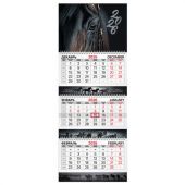 Календарь квартальный 2026 г., 3 блока, 3 гребня, бегунок, мелованная бумага, BRAUBERG EXTRA, "Символ года", 116812 Календарь квартальный 2026 г., 3 блока, 3 гребня, бегунок, мелованная бумага, BRAUBERG EXTRA, "Символ года", 116812