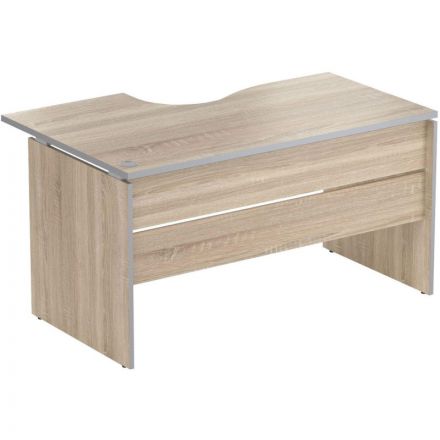 Стол эргономичный ED_Vita левый V-1.5 дуб сонома 1400