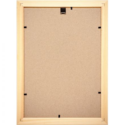 Рамка Зебра А3 30х40 см деревянный багет 16 мм натуральная