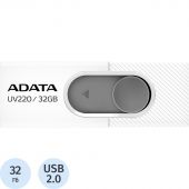 Флеш-память ADATA 32GB AUV220-32G-RWHGY WHITE Флеш-память ADATA 32GB AUV220-32G-RWHGY WHITE