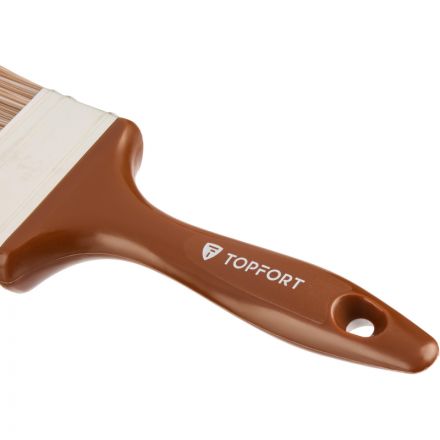 Кисть плоская по дереву TOPFORT Optimum 76х15
