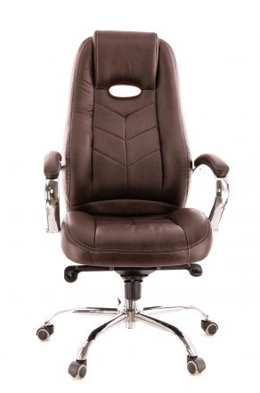 Кресло Everprof Drift M Кожа Коричневый