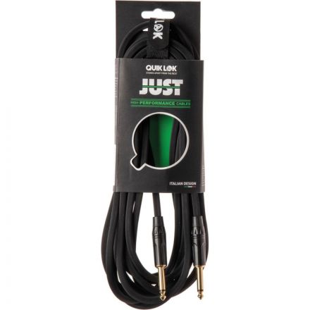 Кабель Quik Lok Just JJ 2, инструментальный, 2м Кабель Quik Lok Just JJ 2, инструментальный, 2м