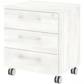 Тумба выкатная Yalta (снежная патина, 3 ящика, 550х450х634 мм)