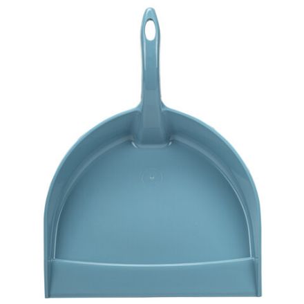 Совок для мусора, низкая рукоятка, пластик, серо-голубой, ассорти, "ИДЕАЛ", эконом IDEA, М 5190