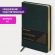 Ежедневник недатированный А5, 138х213 мм, BRAUBERG "Iguana", под кожу, 160 л., тёмно-зеленый, 114457