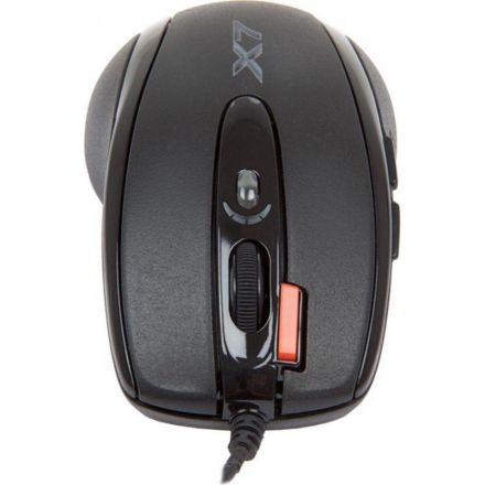 Мышь компьютерная A4Tech X-710BK чер опт (2000dpi) USB (7but)