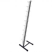 Стойка для брошюр на 9 лотков А5 К010 (хром)