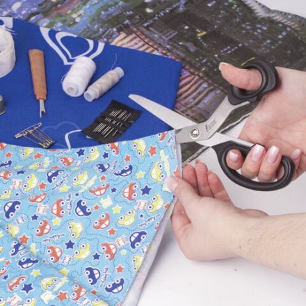 Ножницы портновские ОСТРОВ СОКРОВИЩ КЛАССИК, 210 мм, черные, блистер, 237451 Ножницы портновские ОСТРОВ СОКРОВИЩ КЛАССИК, 210 мм, черные, блистер, 237451