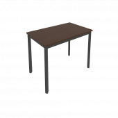 Slim Стол письменный на металлокаркасе С.СП-3.1 Венге/Антрацит металл 980*600*750
