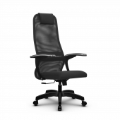 Кресло Метта SU-BM-8 темно-серое/темно-серое Pl