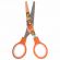 Ножницы 130 мм оранжевые, с цветной печатью "Котики", закругленные, BRAUBERG KIDS, 238351 Ножницы 130 мм оранжевые, с цветной печатью "Котики", закругленные, BRAUBERG KIDS, 238351