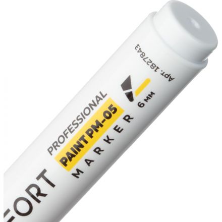 Маркер лаковый TOPFORT Paint 6 мм черный