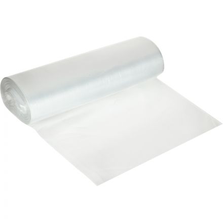 Мешки для мусора ПВД 60л 10мкм 20шт/рул прозрачные 56x68см