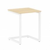 Home Office Стол письменный VR.SP-2-58 Акация/Белый металл 580*600*750