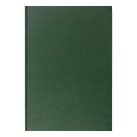 Книга учета 96 л., клетка, твердая, бумвинил, блок офсет, А4 200х290 мм, BRAUBERG, зеленая, 130222