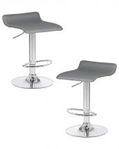 Набор 2 шт Стул барный DOBRIN TOMMY, серый