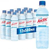 Вода питьевая Arctic негаз. 0,5л ПЭТ
