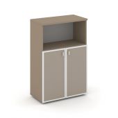 Estetica Шкаф сред. широкий (2 низ. фасада стекло лакобель в раме) ES.ST-2.2R U Латте/Лакобель umbra 800*420*1207 Estetica Шкаф сред. широкий (2 низ. фасада стекло лакобель в раме) ES.ST-2.2R U Латте/Лакобель umbra 800*420*1207