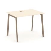 Estetica Стол рабочий ES.SP-1-LP Сатин/Латте металл 980*730*750