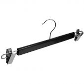 Вешалка-плечики MDM_WS 006/HNG.093.5.BL/дер.мет L-375мм,чер.5шт/уп