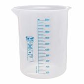 Мерный стакан  2000 мл ПП 4 шт/уп, автоклав. +121С, Kartell 11000822