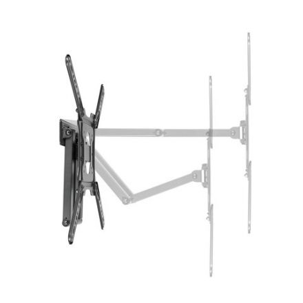 Кронштейн-крепление для ТВ настенный, до 35 кг. VESA 75х75-400х400, 32"-55", черный, SONNEN, 455946 Кронштейн-крепление для ТВ настенный, до 35 кг. VESA 75х75-400х400, 32"-55", черный, SONNEN, 455946