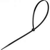 Стяжка (хомут) 350 мм x 4,8 мм,Bigtech BT-CT-350-48-B,нейлон,черн,100 шт/уп