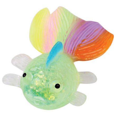 Игрушка-антистресс "РЫБКА", 11 см, ассорти 4 цвета, дисплей, JOLLY JOT (ДЖОЛЛИ ДЖОТ), 665813