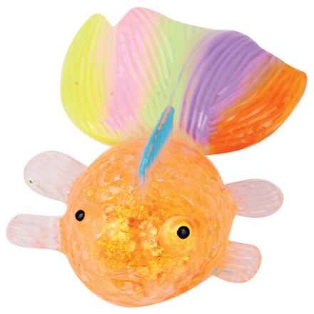 Игрушка-антистресс "РЫБКА", 11 см, ассорти 4 цвета, дисплей, JOLLY JOT (ДЖОЛЛИ ДЖОТ), 665813