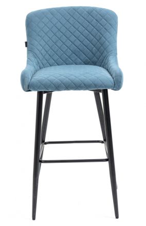 Стул барный Everprof Nico Ткань Голубой